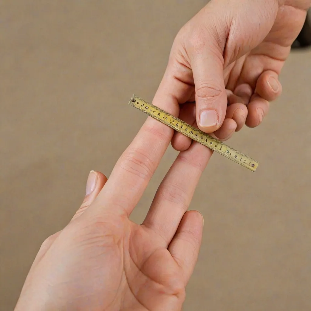 Jak zmierzyć rozmiar palca?