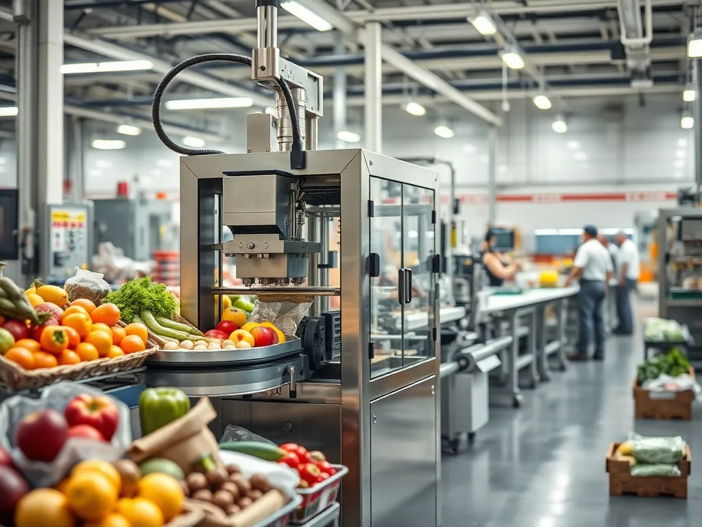 Maszyny pakujące żywność – rodzaje i dobór do rodzaju produktu